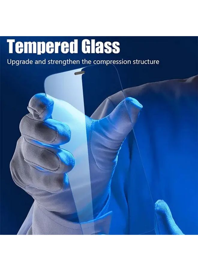 Tempered Glass Screen Protector For iPhone 14 Pro Max 5 Pack HD Anti Fingerprint - Image 2